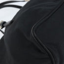 FENDI Hand Bag Nylon Black Silver Auth bs33538-14