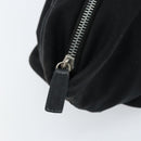FENDI Hand Bag Nylon Black Silver Auth bs33538-18