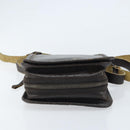 Miu Miu Shoulder Bag Leather Brown Auth bs33539-5
