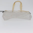 Miu Miu Tote Bag Vinyl Clear Auth bs33541-5