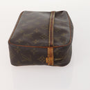 LOUIS VUITTON Monogram Taiga Clutch Bag 3 Set Grizzly LV Auth bs33543-11