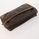 LOUIS VUITTON Monogram Taiga Clutch Bag 3 Set Grizzly LV Auth bs33543-5