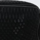 BALLY Chain Shoulder Bag Suede Black Gold Auth bs33547-4