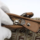 Salvatore Ferragamo Tote Bag Canvas Beige Auth bs33551-10