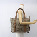 Salvatore Ferragamo Tote Bag Canvas Beige Auth bs33551-22
