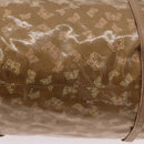 BOTTEGA VENETA Hand Bag Coated Canvas Beige Gold Auth bs33556-10