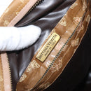 BOTTEGA VENETA Hand Bag Coated Canvas Beige Gold Auth bs33556-16