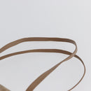 BOTTEGA VENETA Hand Bag Coated Canvas Beige Gold Auth bs33556-8