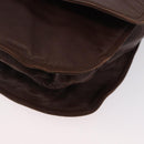 BOTTEGA VENETA Shoulder Bag Leather Brown Auth bs33558-14