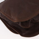 BOTTEGA VENETA Shoulder Bag Leather Brown Auth bs33558-15