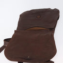 BOTTEGA VENETA Shoulder Bag Leather Brown Auth bs33558-10