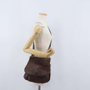 BOTTEGA VENETA Shoulder Bag Leather Brown Auth bs33558-20