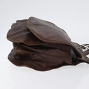 BOTTEGA VENETA Shoulder Bag Leather Brown Auth bs33558-3