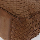 BOTTEGA VENETA Hand Bag Leather Brown Auth bs33559-16