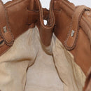 BOTTEGA VENETA Hand Bag Leather Brown Auth bs33559-18