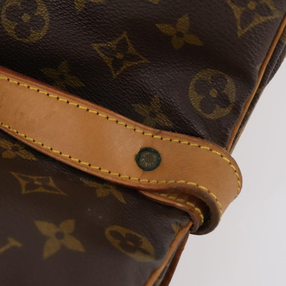 LOUIS VUITTON Monogram Saumur 35 Shoulder Bag M42254 LV Auth bs33561