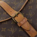 LOUIS VUITTON Monogram Saumur 35 Shoulder Bag M42254 LV Auth bs33561-22