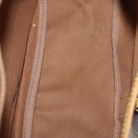LOUIS VUITTON Monogram Saumur 35 Shoulder Bag M42254 LV Auth bs33561
