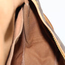 LOUIS VUITTON Monogram Saumur 35 Shoulder Bag M42254 LV Auth bs33561-25