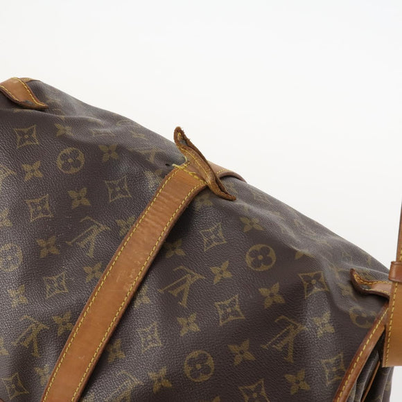 LOUIS VUITTON Monogram Saumur 35 Shoulder Bag M42254 LV Auth bs33561
