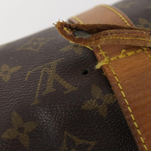 LOUIS VUITTON Monogram Saumur 35 Shoulder Bag M42254 LV Auth bs33561