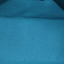 LOUIS VUITTON Monogram Vernis Wilshire PM Bag Blue Lagon M91724 LV Auth bs33564-11