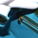 LOUIS VUITTON Monogram Vernis Wilshire PM Bag Blue Lagon M91724 LV Auth bs33564-20