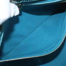 LOUIS VUITTON Monogram Vernis Wilshire PM Bag Blue Lagon M91724 LV Auth bs33564-21