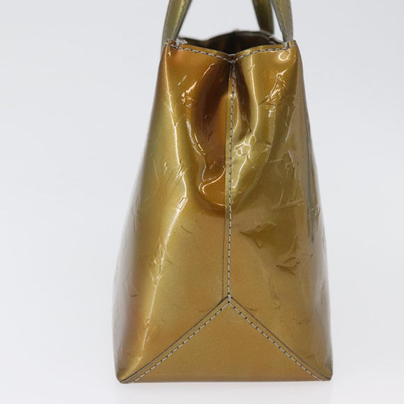 LOUIS VUITTON Monogram Vernis Wilshire PM Tasche Gris Art Deco M91627 Auth bs33565