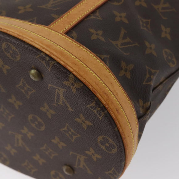 LOUIS VUITTON Monogram Bucket GM Shoulder Bag M42236 LV Auth bs33567