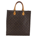 LOUIS VUITTON Monogram Sac Plat Handtasche M51140 LV Auth bs33569-2