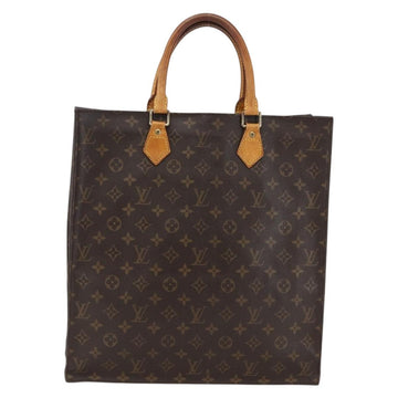 LOUIS VUITTON Monogram Sac Plat Hand Bag M51140 LV Auth bs33569 - 0
