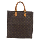 LOUIS VUITTON Monogram Sac Plat Handtasche M51140 LV Auth bs33569-3