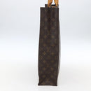 LOUIS VUITTON Monogram Sac Plat Handtasche M51140 LV Auth bs33569-4