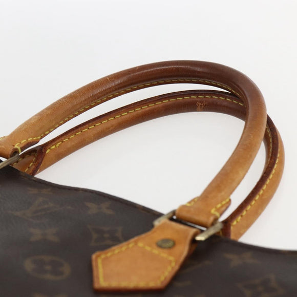 LOUIS VUITTON Monogram Sac Plat Handtasche M51140 LV Auth bs33569