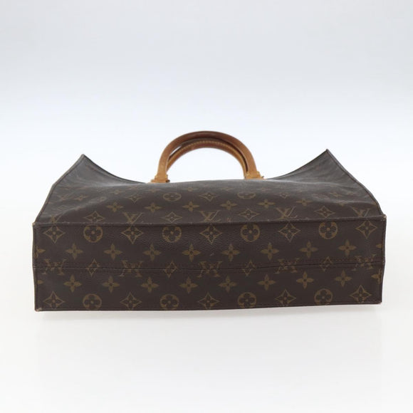 LOUIS VUITTON Monogram Sac Plat Handtasche M51140 LV Auth bs33569