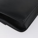 Christian Dior Shoulder Bag Leather Black Gold Auth bs33572-12