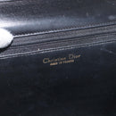 Christian Dior Shoulder Bag Leather Black Gold Auth bs33572-18