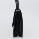 Christian Dior Shoulder Bag Leather Black Gold Auth bs33572-4