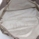 Jimmy Choo Tote Bag Leather Gray Auth bs33580-15