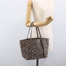 Jimmy Choo Tote Bag Leather Gray Auth bs33580-21