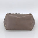Jimmy Choo Tote Bag Leather Gray Auth bs33580-9