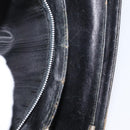 CELINE Horse Carriage Shoulder Bag Leather Black Gold Auth bs33584-24