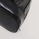 GUCCI Bamboo Body Bag Patent leather Black Gold Auth bs33591-14