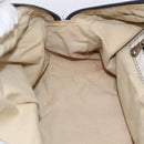 Chloe Hand Bag Leather White Silver Auth bs33592-19