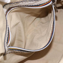 Chloe Hand Bag Leather White Silver Auth bs33592-21
