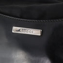 GUCCI Boston Bag Nylon Black Silver 019 2855 0530 508 Auth bs33595-14