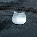 GUCCI Boston Bag Nylon Black Silver 019 2855 0530 508 Auth bs33595-19