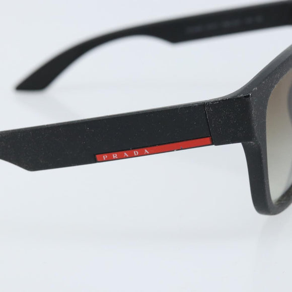 PRADA Sunglasses plastic Black Auth bs33599