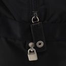 PRADA Boston Bag Nylon Black Silver Auth bs33603-20